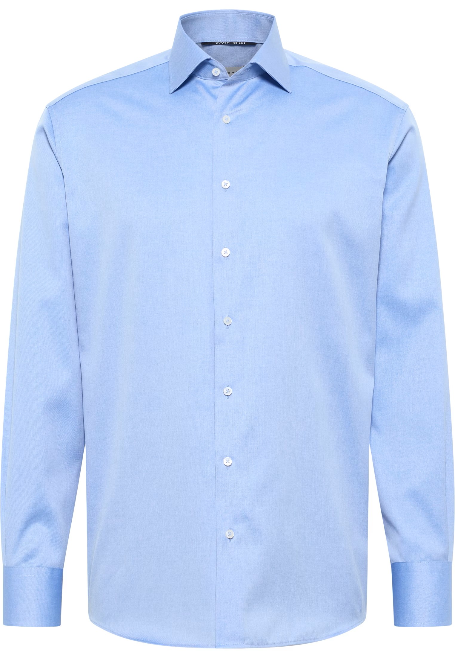 Twill-Hemd ETERNA COVER SHIRT Modern Fit, skyblue, super-extralanger Arm, ohne Brusttasche